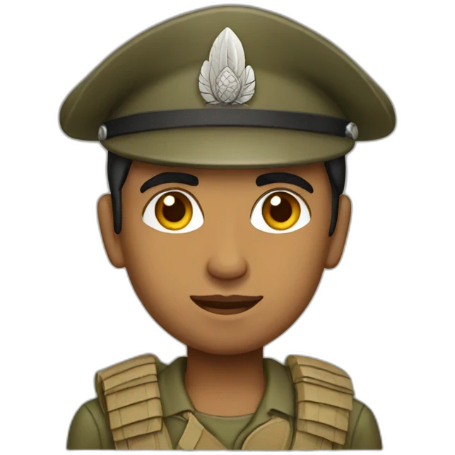 indian soldier emoji