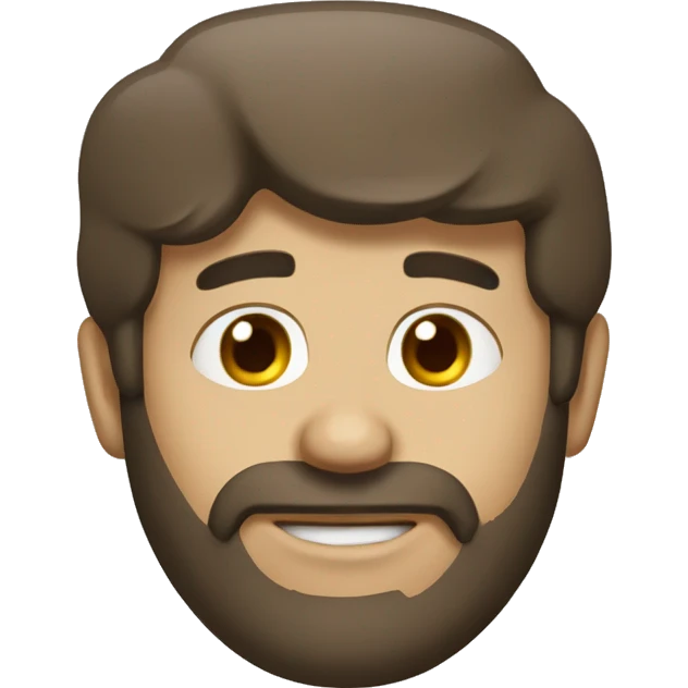 Бежевое сердечко  emoji