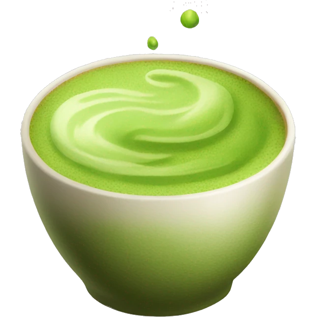 a cup of matcha emoji
