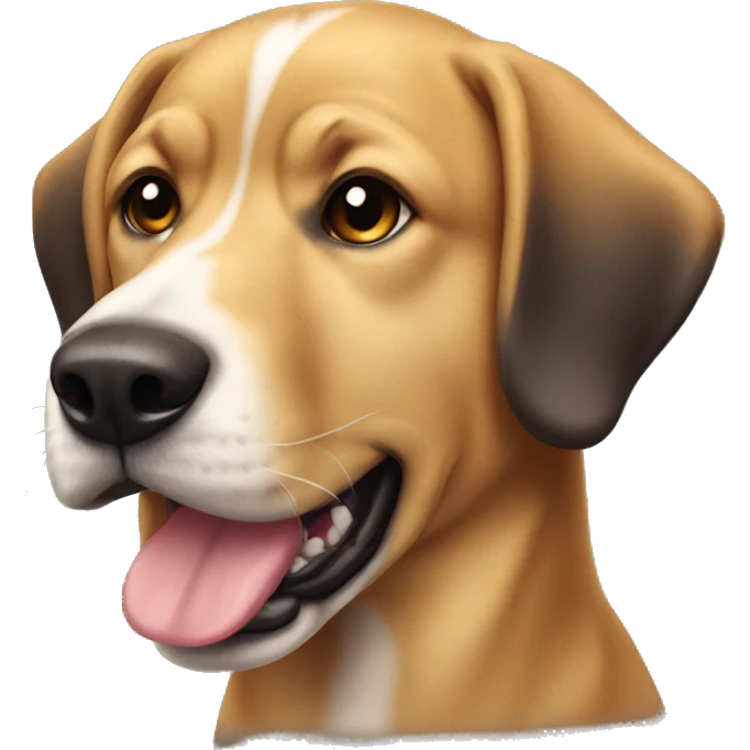 perro de raza golden emoji
