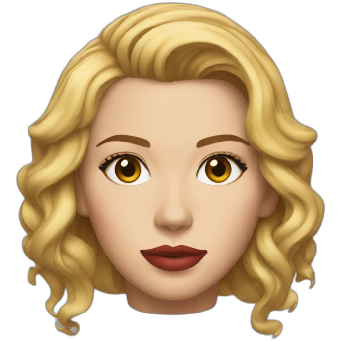 scarlett johansson emoji