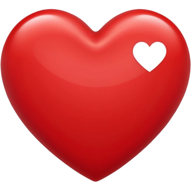 Heart style emoji