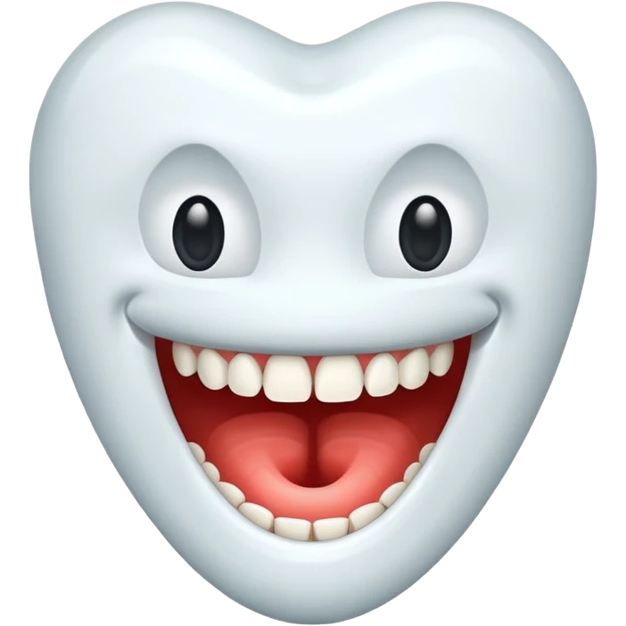 real teeth emoji