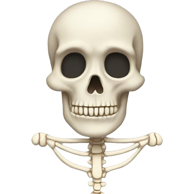 Skelton body emoji