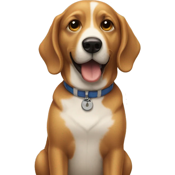 The Target dog emoji