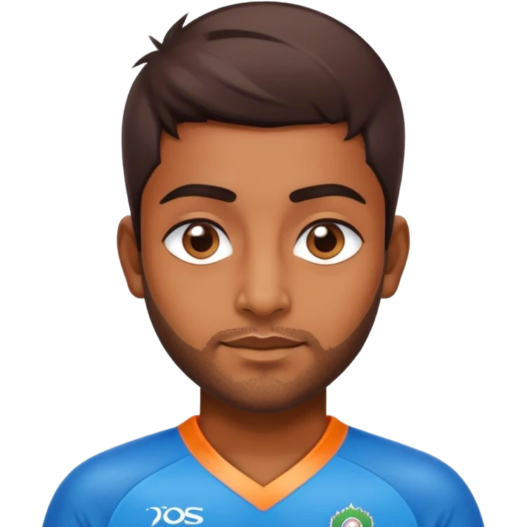 indian cricket jersey emoji