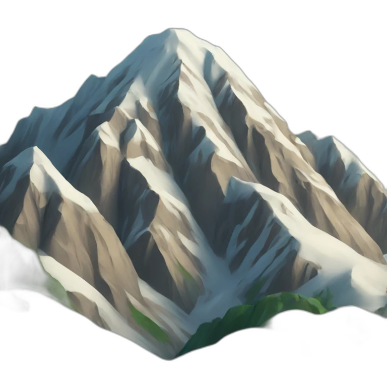 Mountain emoji