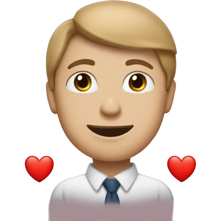 A heart that says I love Jasa in it emoji