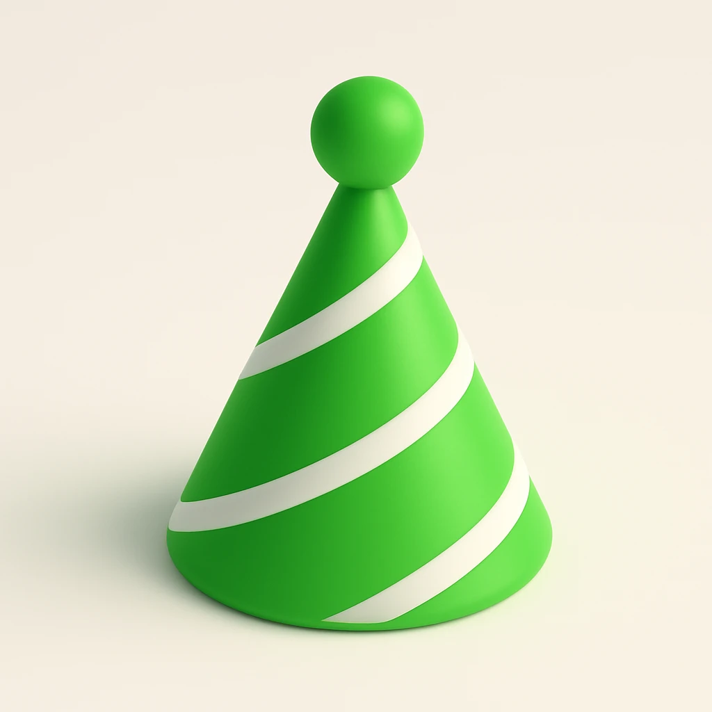 party hat emoji