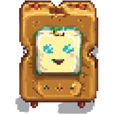 Overcooked toast  emoji