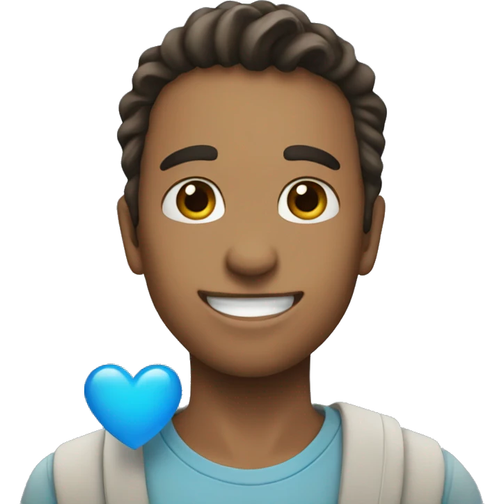 Blue heart emoji