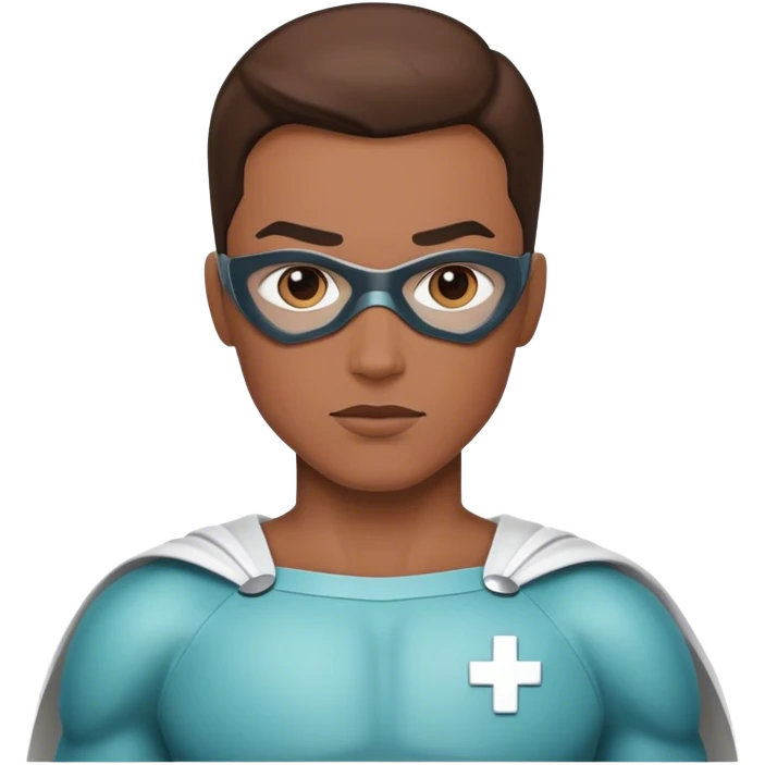 healthcare superhero emoji