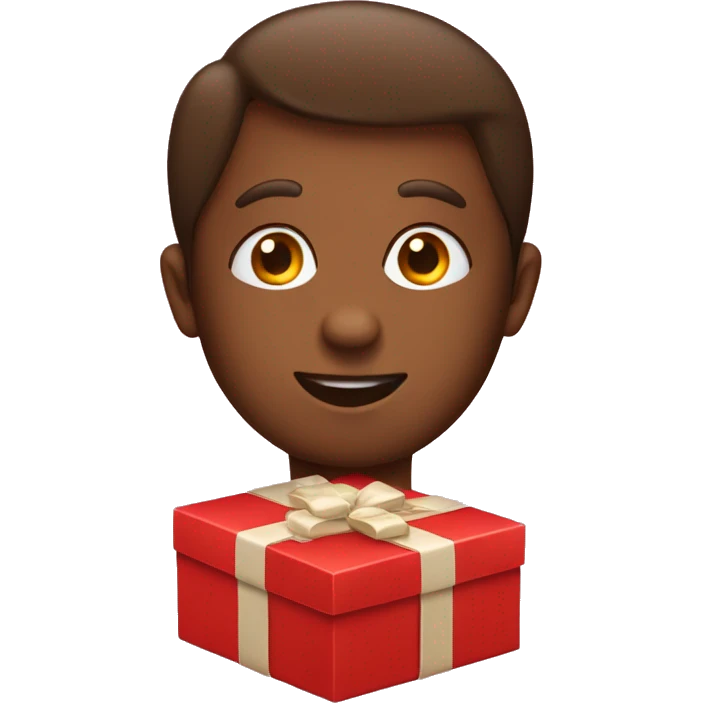 Red box of chocolates emoji