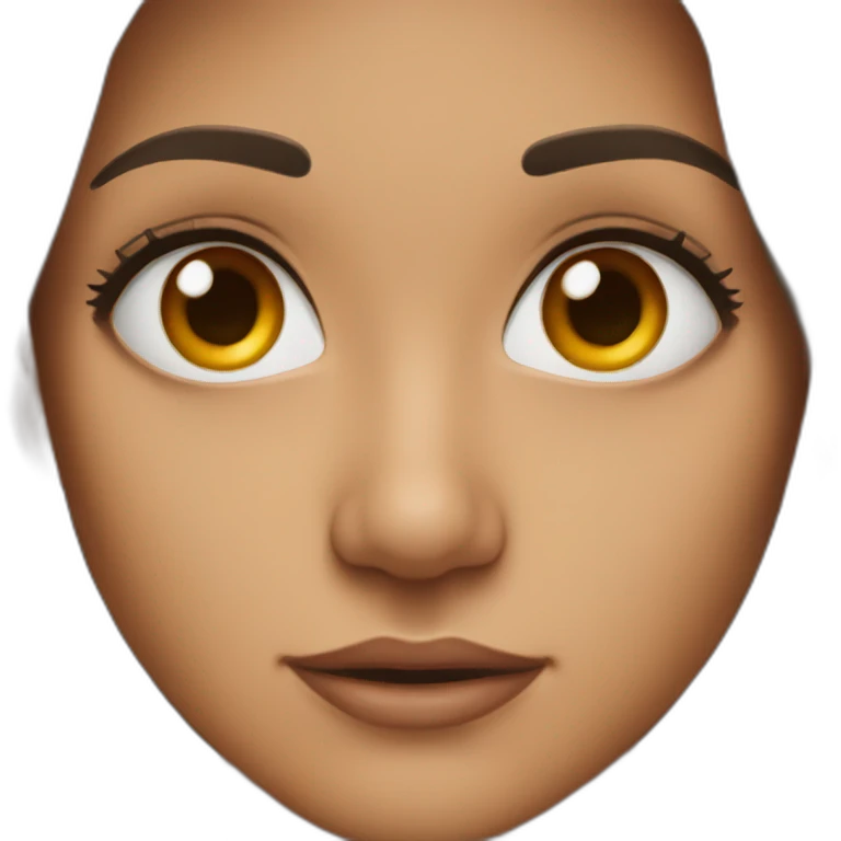Brown eyes emoji