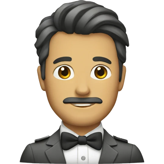 Señor de traje emoji