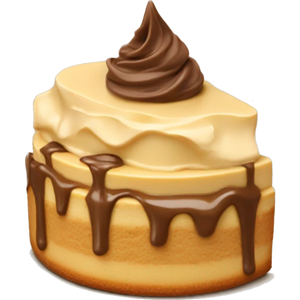 Cookie Butter Cheesecake emoji