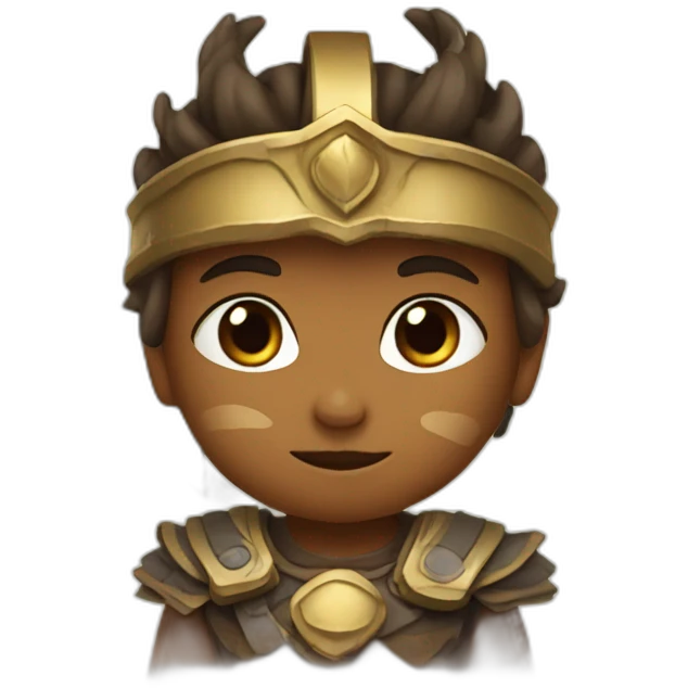 Warrior kid emoji