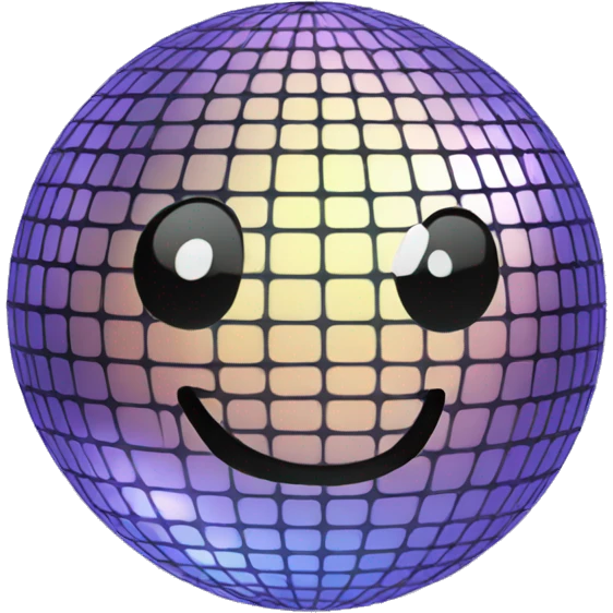 Disco ball emoji