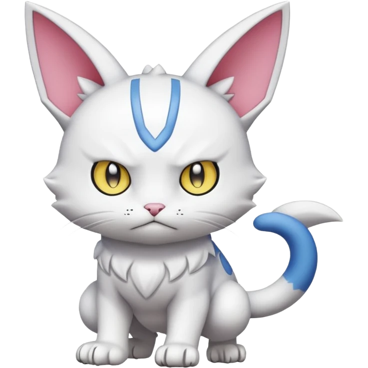 Gatomon (full body) emoji