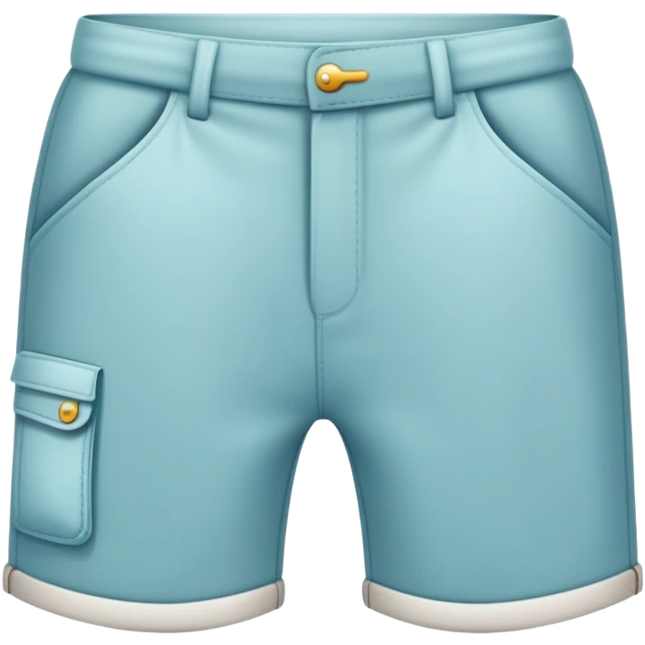 Una sardina con pantalones cortos de verano emoji