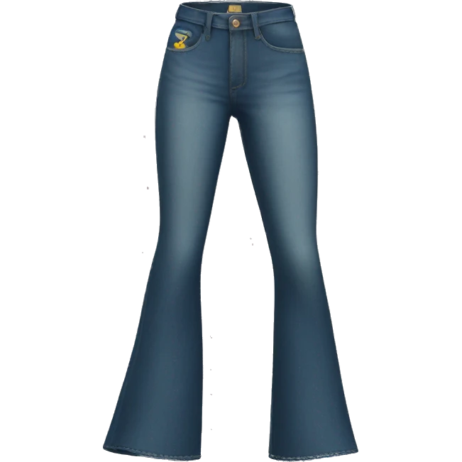 Bellbottom jeans emoji