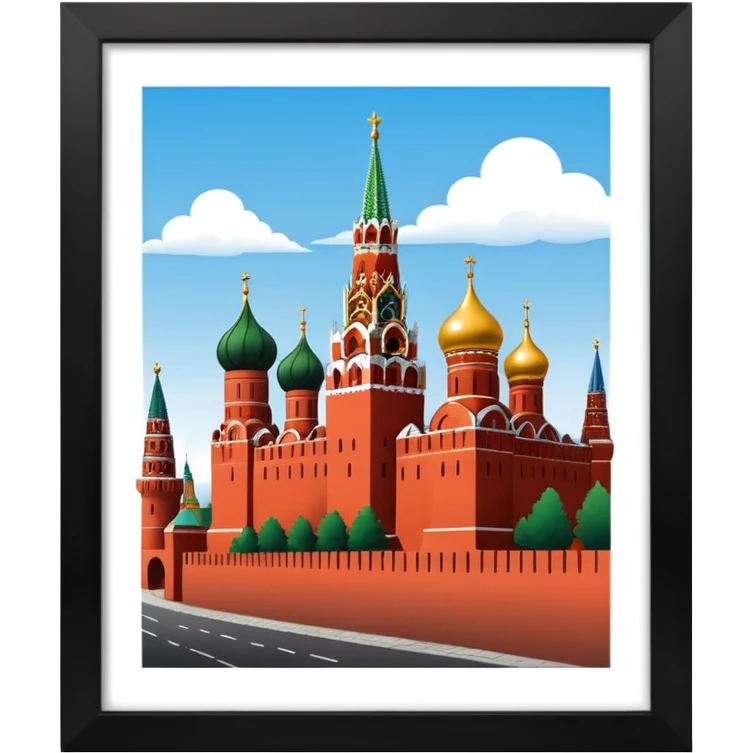 Moscow Kremlin emoji