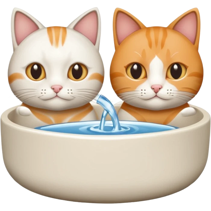 1 Cat's Food and Water emoji