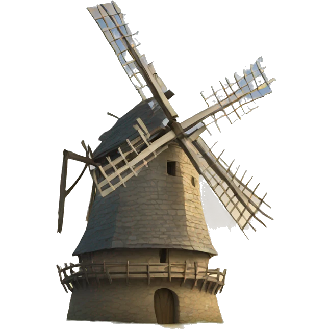 medieval windmill emoji