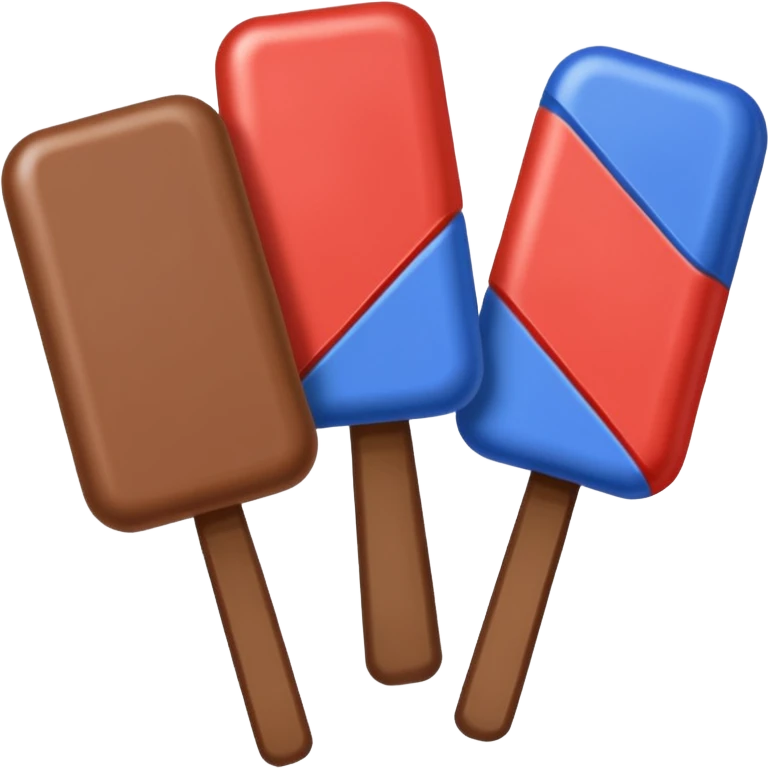 kek coklat paddlepop emoji
