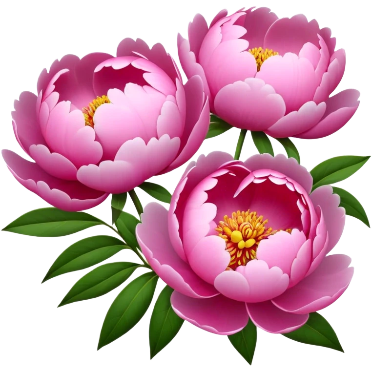 Peonies  emoji