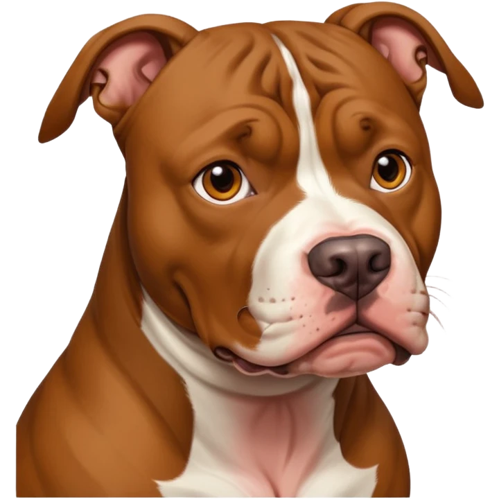 Crazy pitbull emoji