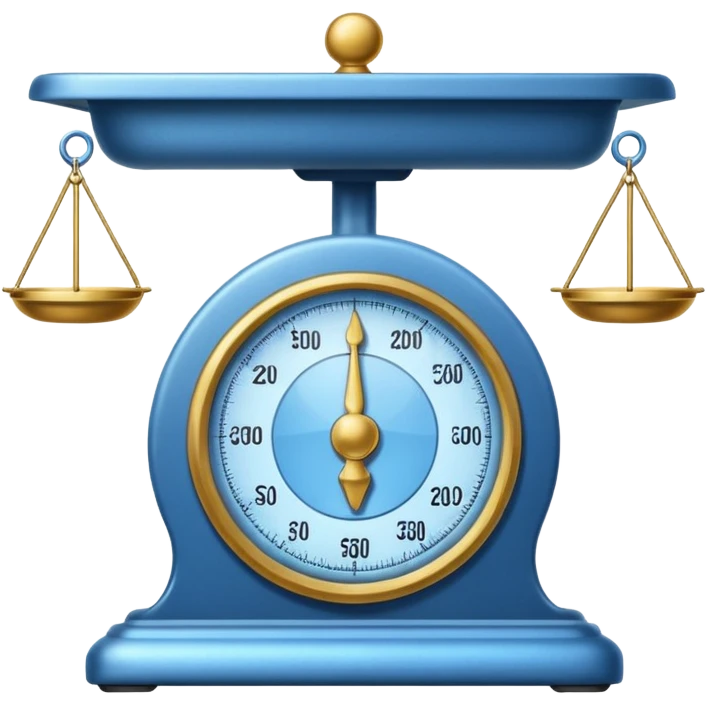 ancient Scale with Blue  emoji