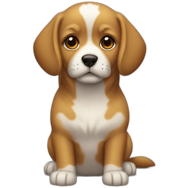 chien sur chat emoji