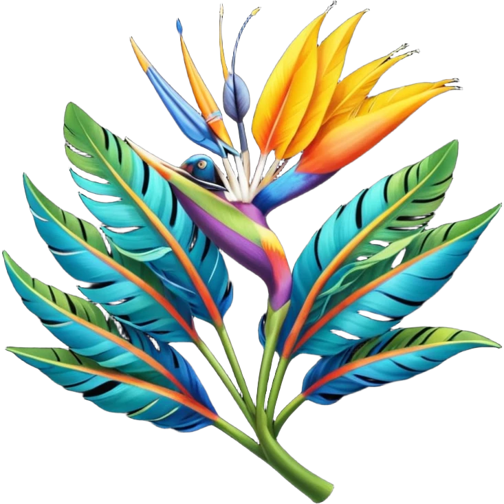 Hyperrealistic, insane detail,8k, still life, colorful, layered feathers, isolated Wilson’s Bird-of-Paradise.  No emoji icons, no emoji faces, no human figures. emoji