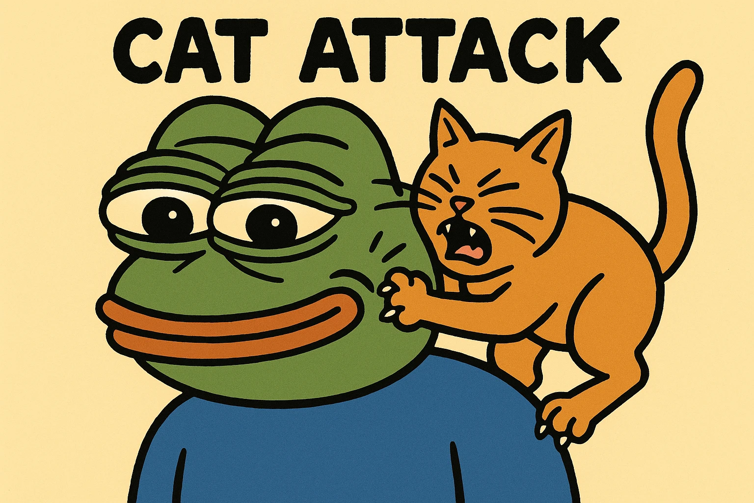 cat attack emoji