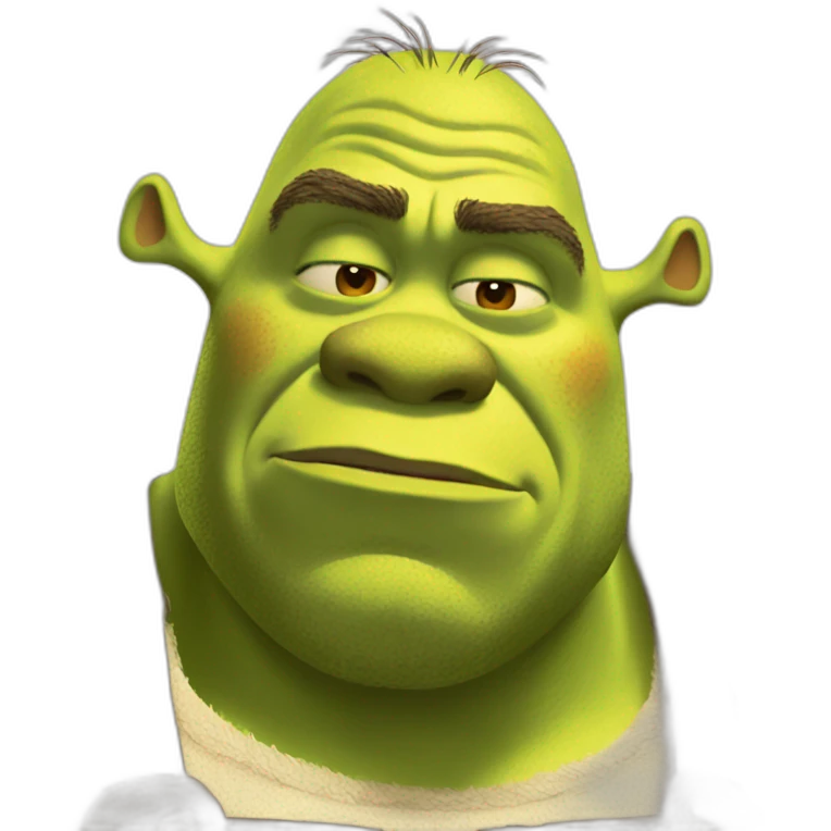 Shrek tired emoji