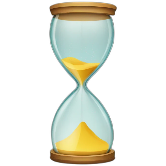 Hour glass emoji