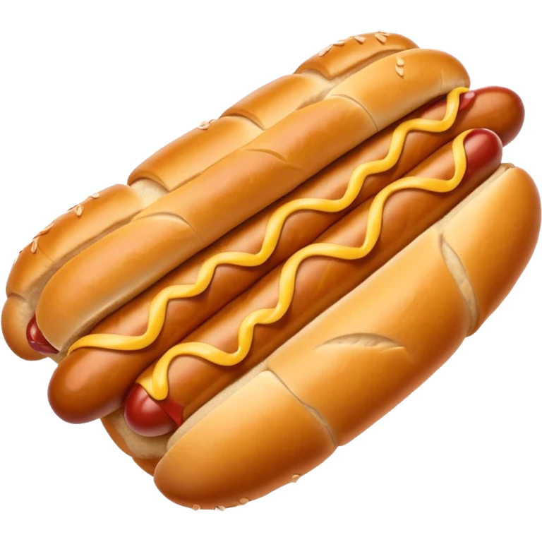 croissant hot dog emoji