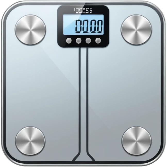 Digital weight scale emoji