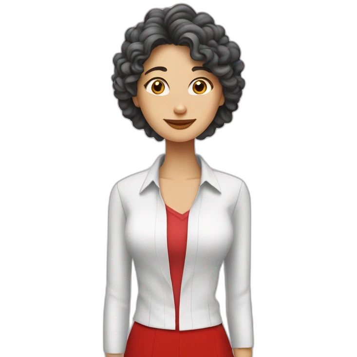 mujer-blanca-pelo rojo-con tijeras-papel-flor emoji