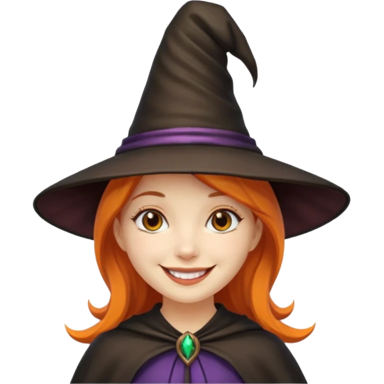 Halloween mood female emoji