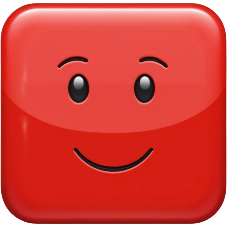 Rectangle red emoji