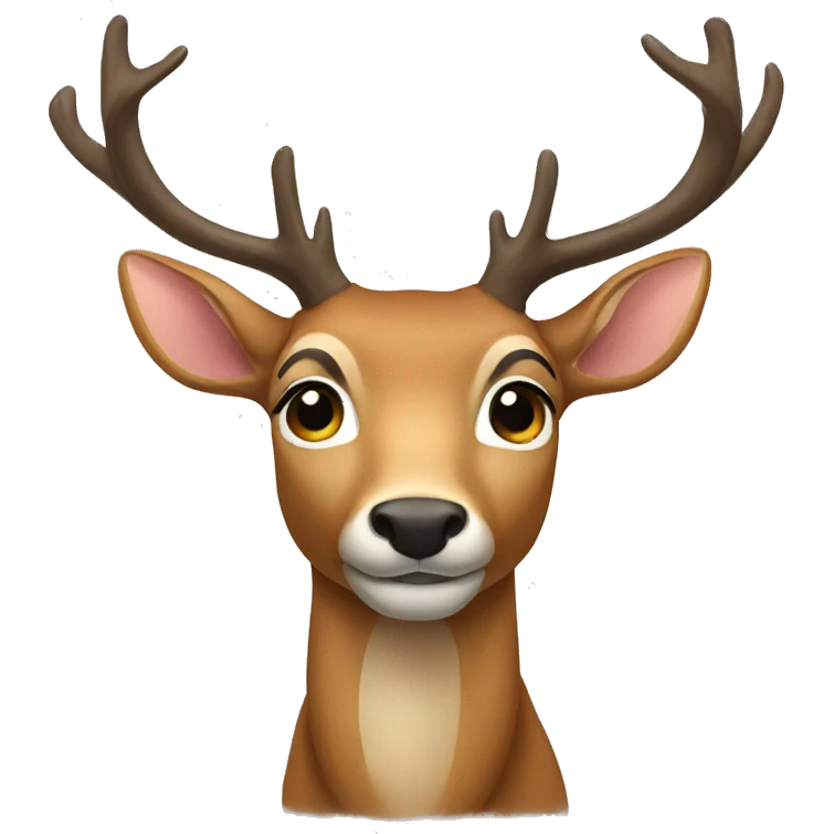Deer emoji
