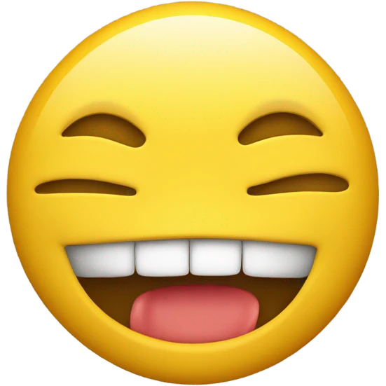 Yellow face emoji biting lip  emoji