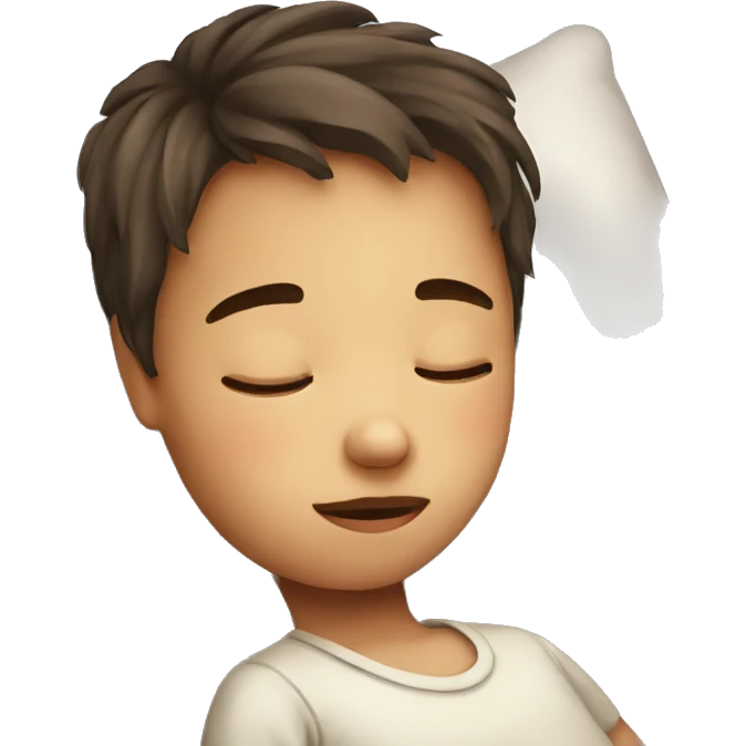 Child sleep  emoji