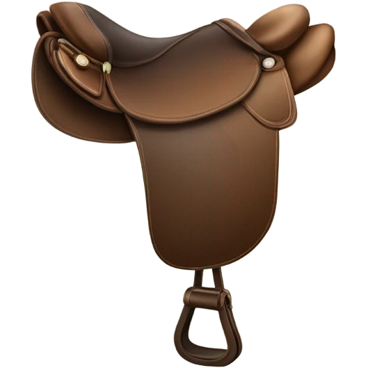 English saddle emoji