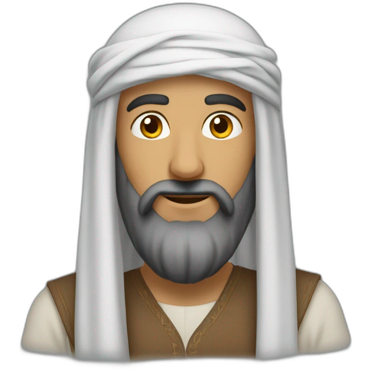 Une arabe au cheveu boucle  emoji