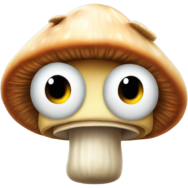 Angry mushroom emoji