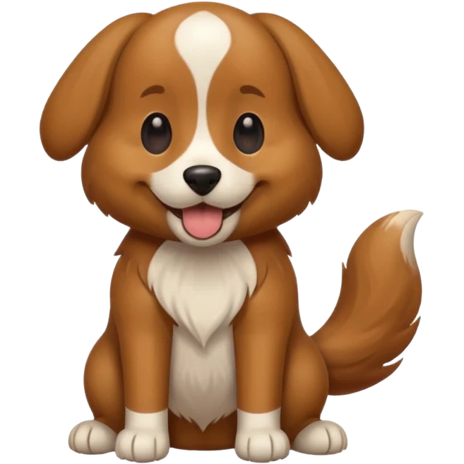 Dog with big  penis emoji