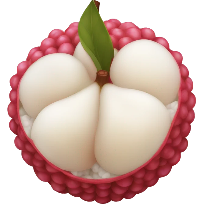 lychee emoji